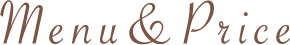 Menu & Price